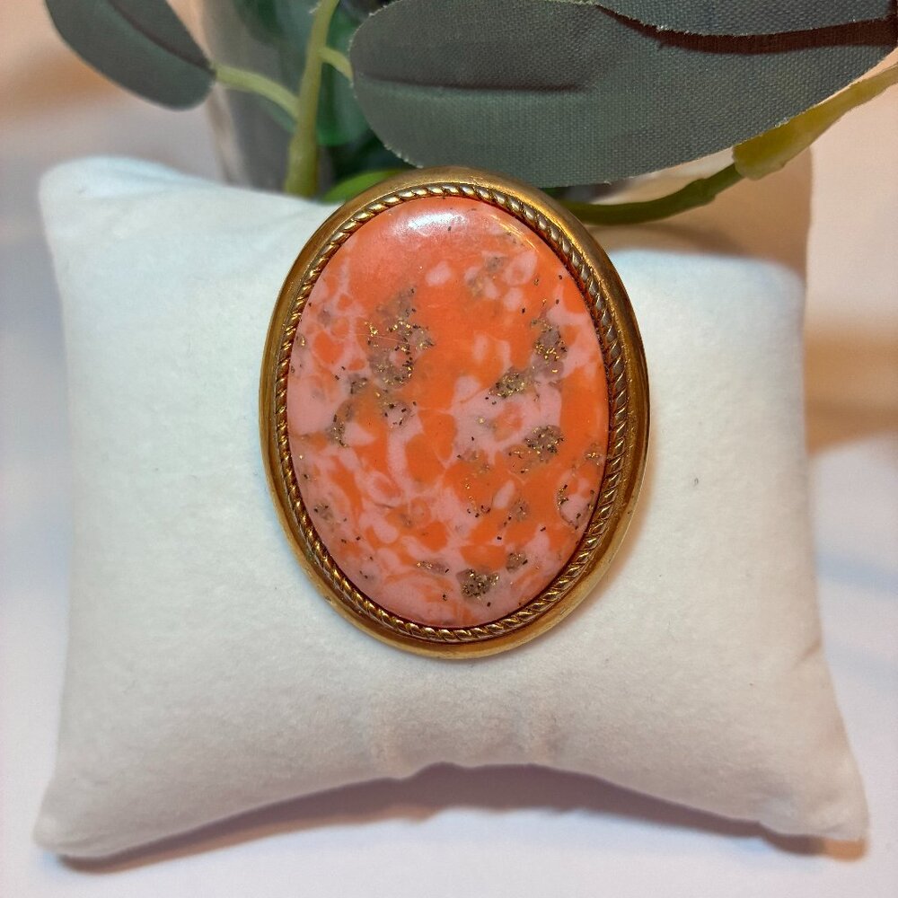 Vintage Sarah Coventry CORALINE Brooch Pendant